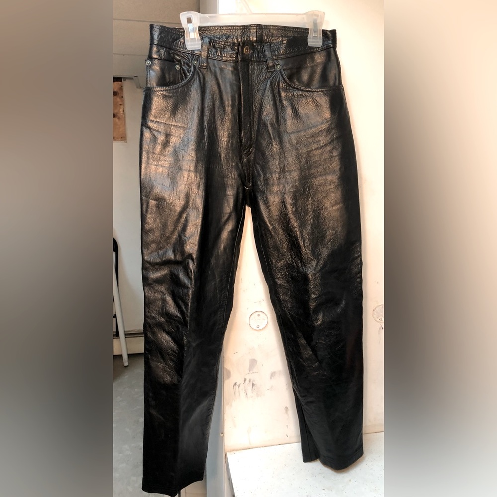 Leather pants